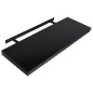 vidaXL Estantes flotantes de pared 2 unidades negro 120x20x3,8 cm vidaXL Estantes flotantes de pared 2 unidades negro 120x20x3,8 cm