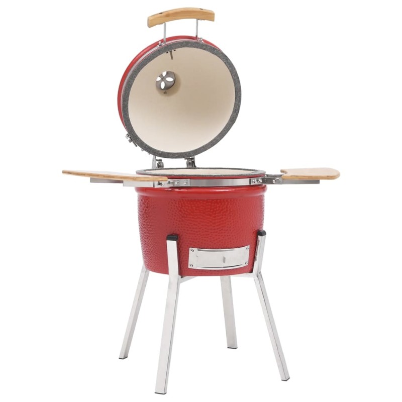 vidaXL Barbacoa ahumadora Kamado de cerámica 81 cm vidaXL Barbacoa ahumadora Kamado de cerámica 81 cm