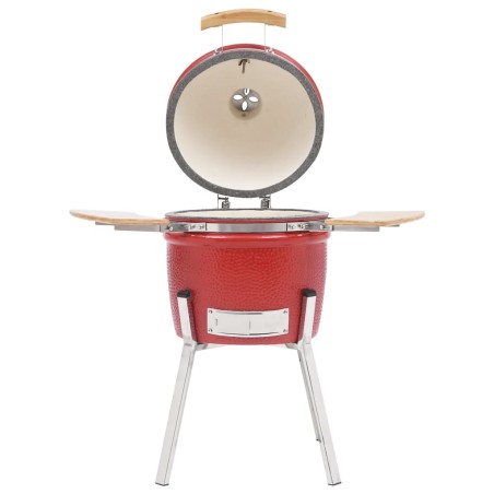  vidaXL Barbacoa ahumadora Kamado de cerámica 81 cm