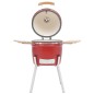 vidaXL Barbacoa ahumadora Kamado de cerámica 81 cm vidaXL Barbacoa ahumadora Kamado de cerámica 81 cm