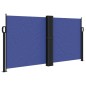 vidaXL Toldo lateral retráctil azul 117x1200 cm
