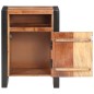 vidaXL Mesita de noche acacia maciza acabado de sheesham 40x35x55 cm vidaXL Mesita de noche acacia maciza acabado de sheesham 40x35x55 cm
