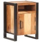 vidaXL Mesita de noche acacia maciza acabado de sheesham 40x35x55 cm vidaXL Mesita de noche acacia maciza acabado de sheesham 40x35x55 cm