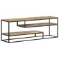 vidaXL Mueble para TV de madera maciza reciclada 130x30x45 cm