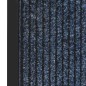 vidaXL Felpudo de rayas azul 60x80 cm vidaXL Felpudo de rayas azul 60x80 cm