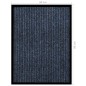vidaXL Felpudo de rayas azul 60x80 cm vidaXL Felpudo de rayas azul 60x80 cm