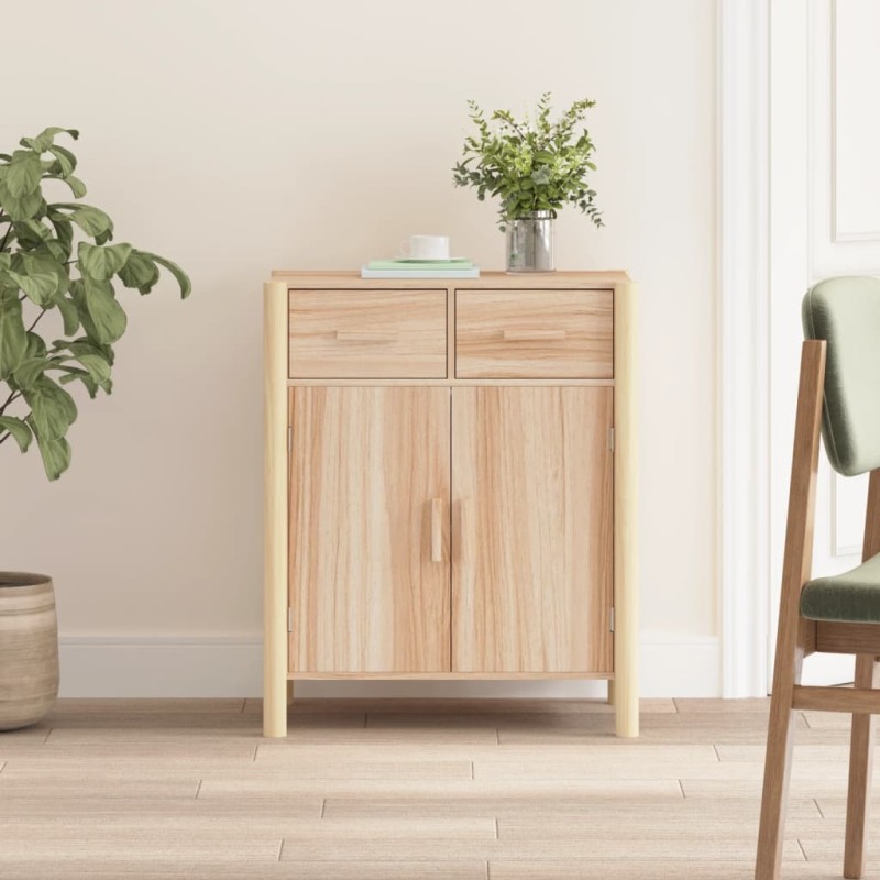 vidaXL Aparador de madera contrachapada 62x38x75 cm vidaXL Aparador de madera contrachapada 62x38x75 cm
