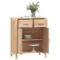 vidaXL Aparador de madera contrachapada 62x38x75 cm vidaXL Aparador de madera contrachapada 62x38x75 cm