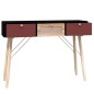 vidaXL Mesa consola con cajones madera contrachapada 105x30x75 cm vidaXL Mesa consola con cajones madera contrachapada 105x30x75 cm