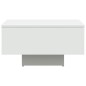 vidaXL Mesa de centro madera contrachapada blanco 60x60x31,5 cm vidaXL Mesa de centro madera contrachapada blanco 60x60x31,5 cm