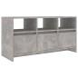 vidaXL Mueble de TV madera contrachapada gris hormigón 102x37,5x52,5cm