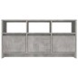 vidaXL Mueble de TV madera contrachapada gris hormigón 102x37,5x52,5cm