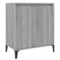 vidaXL Aparador de madera contrachapada gris Sonoma 60x35x70 cm vidaXL Aparador de madera contrachapada gris Sonoma 60x35x70 cm