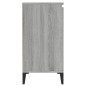 vidaXL Aparador de madera contrachapada gris Sonoma 60x35x70 cm vidaXL Aparador de madera contrachapada gris Sonoma 60x35x70 cm