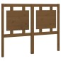 vidaXL Cabecero de cama madera maciza pino marrón miel 125,5x4x100 cm vidaXL Cabecero de cama madera maciza pino marrón miel 125,5x4x100 cm