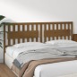 vidaXL Cabecero de cama madera maciza de pino marrón miel 205x4x100 cm vidaXL Cabecero de cama madera maciza de pino marrón miel 205x4x100 cm