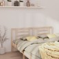 vidaXL Cabecero de cama madera maciza de pino 186x4x100 cm