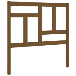 vidaXL Cabecero de cama madera maciza pino marrón miel 95,5x4x100 cm
