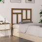 vidaXL Cabecero de cama madera maciza pino marrón miel 95,5x4x100 cm vidaXL Cabecero de cama madera maciza pino marrón miel 95,5x4x100 cm