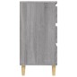 vidaXL Aparador de madera contrachapada gris Sonoma 60x35x70 cm vidaXL Aparador de madera contrachapada gris Sonoma 60x35x70 cm