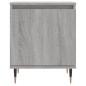 vidaXL Mesita de noche madera de ingeniería gris Sonoma 40x30x50 cm vidaXL Mesita de noche madera de ingeniería gris Sonoma 40x30x50 cm