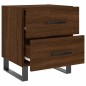 vidaXL Mesita de noche madera de ingeniería roble marrón 40x35x47,5 cm vidaXL Mesita de noche madera de ingeniería roble marrón 40x35x47,5 cm