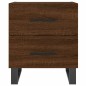 vidaXL Mesita de noche madera de ingeniería roble marrón 40x35x47,5 cm vidaXL Mesita de noche madera de ingeniería roble marrón 40x35x47,5 cm