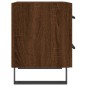 vidaXL Mesita de noche madera de ingeniería roble marrón 40x35x47,5 cm vidaXL Mesita de noche madera de ingeniería roble marrón 40x35x47,5 cm