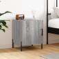 vidaXL Mesita de noche madera de ingeniería gris Sonoma 40x40x50 cm vidaXL Mesita de noche madera de ingeniería gris Sonoma 40x40x50 cm