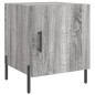 vidaXL Mesita de noche madera de ingeniería gris Sonoma 40x40x50 cm vidaXL Mesita de noche madera de ingeniería gris Sonoma 40x40x50 cm