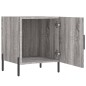 vidaXL Mesita de noche madera de ingeniería gris Sonoma 40x40x50 cm vidaXL Mesita de noche madera de ingeniería gris Sonoma 40x40x50 cm