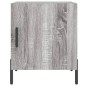 vidaXL Mesita de noche madera de ingeniería gris Sonoma 40x40x50 cm vidaXL Mesita de noche madera de ingeniería gris Sonoma 40x40x50 cm