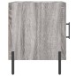 vidaXL Mesita de noche madera de ingeniería gris Sonoma 40x40x50 cm vidaXL Mesita de noche madera de ingeniería gris Sonoma 40x40x50 cm