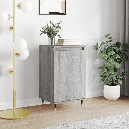 vidaXL Aparador madera de ingeniería gris Sonoma 40x35x70 cm
