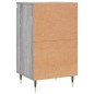 vidaXL Aparador madera de ingeniería gris Sonoma 40x35x70 cm