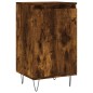 vidaXL Aparador madera de ingeniería roble ahumado 40x35x70 cm vidaXL Aparador madera de ingeniería roble ahumado 40x35x70 cm