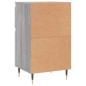 vidaXL Aparador madera de ingeniería gris Sonoma 40x35x70 cm vidaXL Aparador madera de ingeniería gris Sonoma 40x35x70 cm