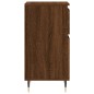 vidaXL Aparador madera de ingeniería marrón roble 40x35x70 cm vidaXL Aparador madera de ingeniería marrón roble 40x35x70 cm