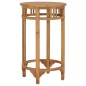 vidaXL Mesa alta de bar de madera maciza de teca Ø 60 cm vidaXL Mesa alta de bar de madera maciza de teca Ø 60 cm
