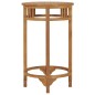 vidaXL Mesa alta de bar de madera maciza de teca Ø 60 cm vidaXL Mesa alta de bar de madera maciza de teca Ø 60 cm