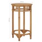 vidaXL Mesa alta de bar de madera maciza de teca Ø 60 cm vidaXL Mesa alta de bar de madera maciza de teca Ø 60 cm