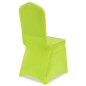 vidaXL Funda de silla elástica 4 unidades verde vidaXL Funda de silla elástica 4 unidades verde