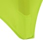 vidaXL Funda de silla elástica 4 unidades verde vidaXL Funda de silla elástica 4 unidades verde
