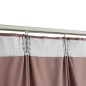 vidaXL Cortinas opacas ganchos 2 pzas terciopelo rosa viejo 140x175 cm vidaXL Cortinas opacas ganchos 2 pzas terciopelo rosa viejo 140x175 cm