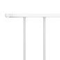 vidaXL Panel de valla con acero recubrimiento polvo blanco 1,7x1,25m vidaXL Panel de valla con acero recubrimiento polvo blanco 1,7x1,25m