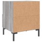vidaXL Mesita de noche madera de ingeniería gris Sonoma 40x35x47,5 cm vidaXL Mesita de noche madera de ingeniería gris Sonoma 40x35x47,5 cm
