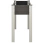 vidaXL Mesa de cultivo para jardín WPC gris 125x40x75 cm vidaXL Mesa de cultivo para jardín WPC gris 125x40x75 cm