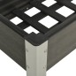vidaXL Mesa de cultivo para jardín WPC gris 125x40x75 cm vidaXL Mesa de cultivo para jardín WPC gris 125x40x75 cm