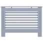 vidaXL Cubierta para radiador MDF gris antracita 112x19x81,5 cm vidaXL Cubierta para radiador MDF gris antracita 112x19x81,5 cm