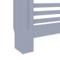 vidaXL Cubierta para radiador MDF gris antracita 112x19x81,5 cm vidaXL Cubierta para radiador MDF gris antracita 112x19x81,5 cm
